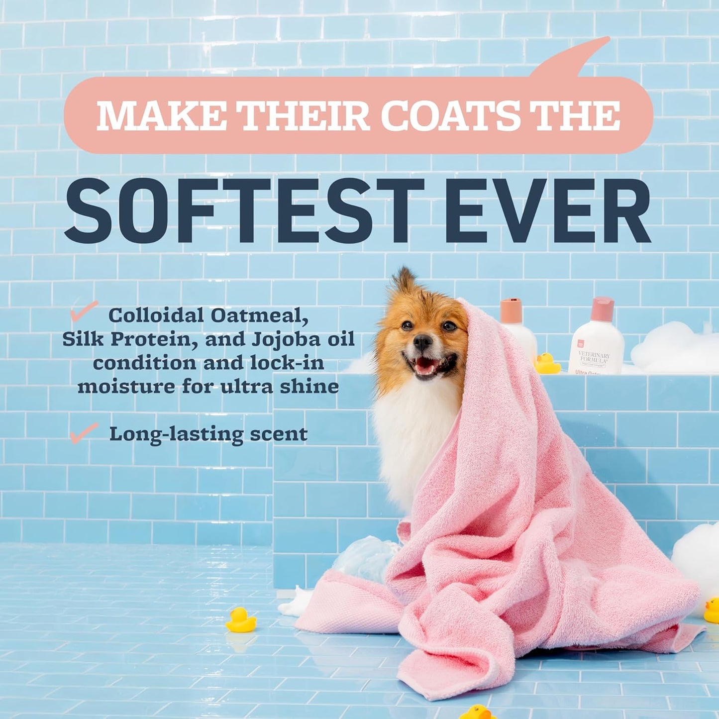 Smart Coat Ultra Oatmeal Conditioner for Dogs/Cats