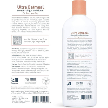 Smart Coat Ultra Oatmeal Conditioner for Dogs/Cats