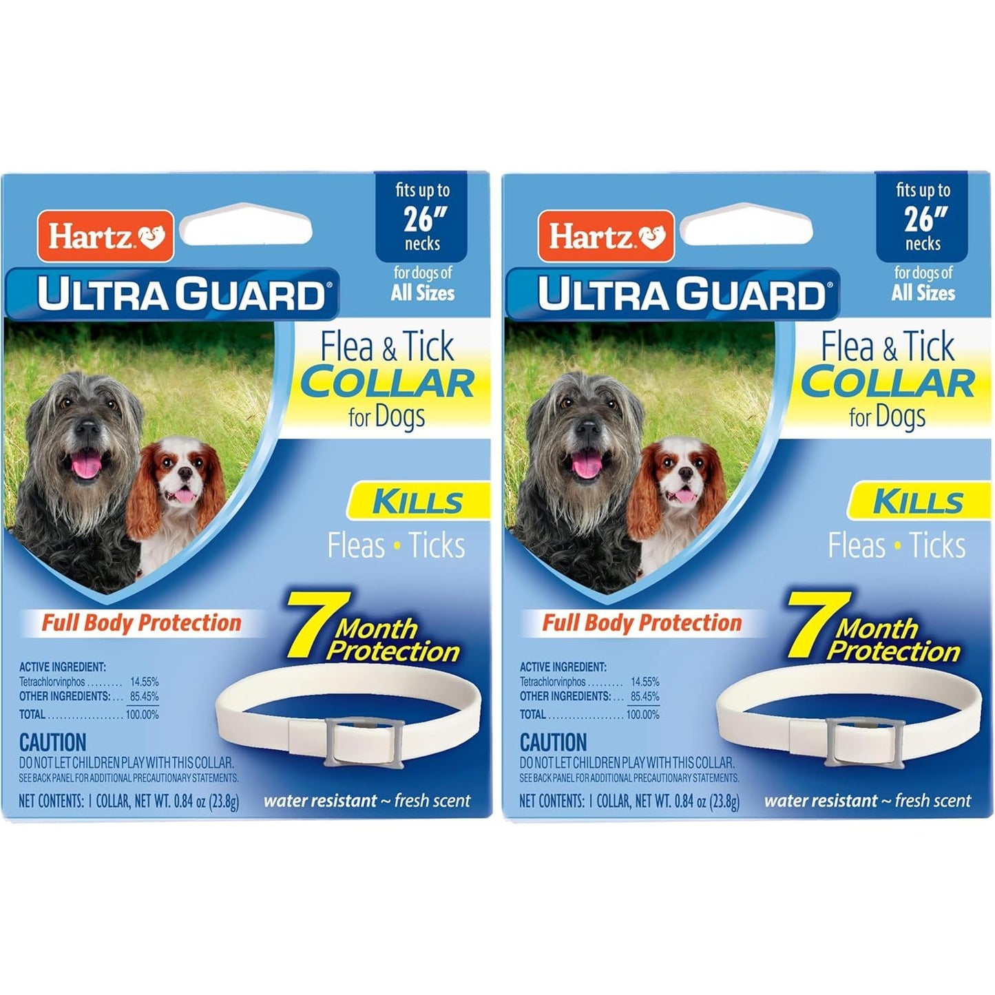 Hartz Ultraguard Flea and Tick Prevention Collar for Dogs and Puppies