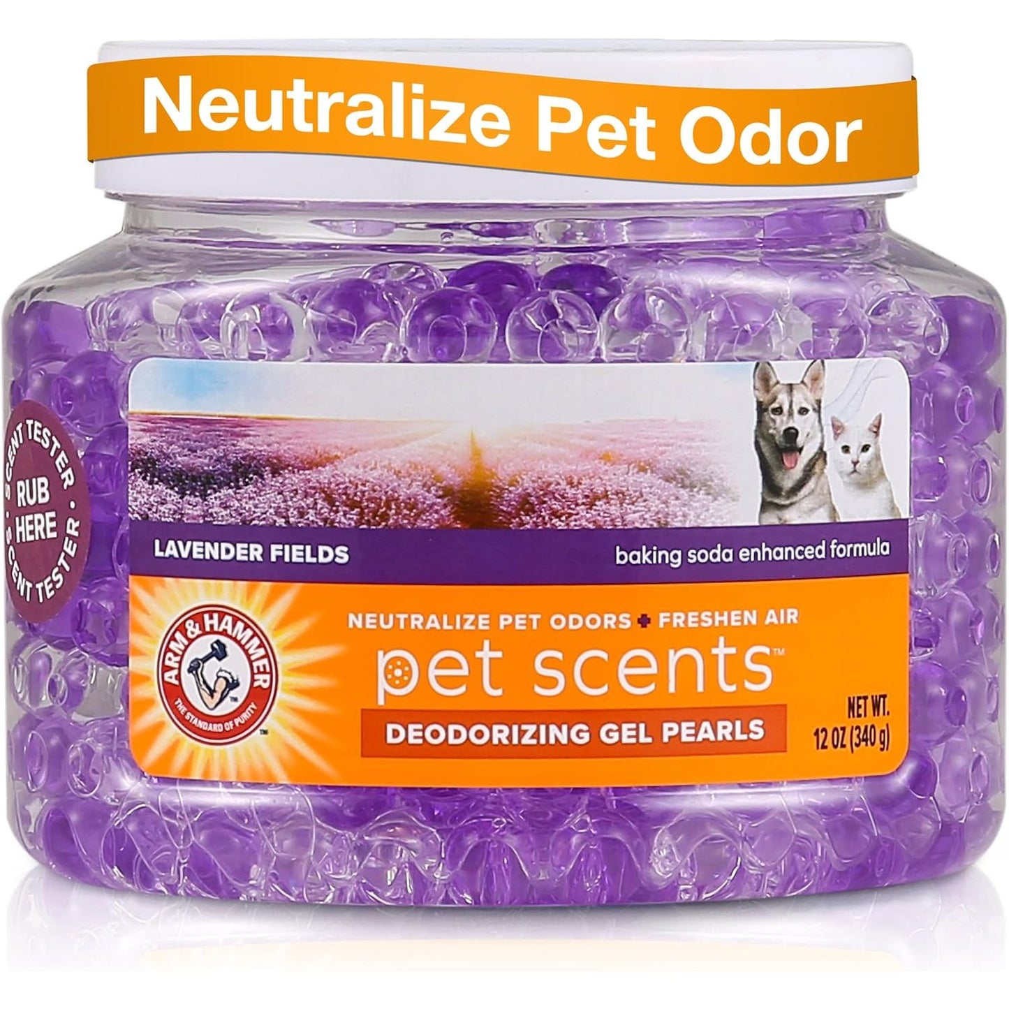  Pet Air Care Deodorizing Gel Beads, Long-Lasting Odor Eliminator for Rooms, Closets, and Small Spaces