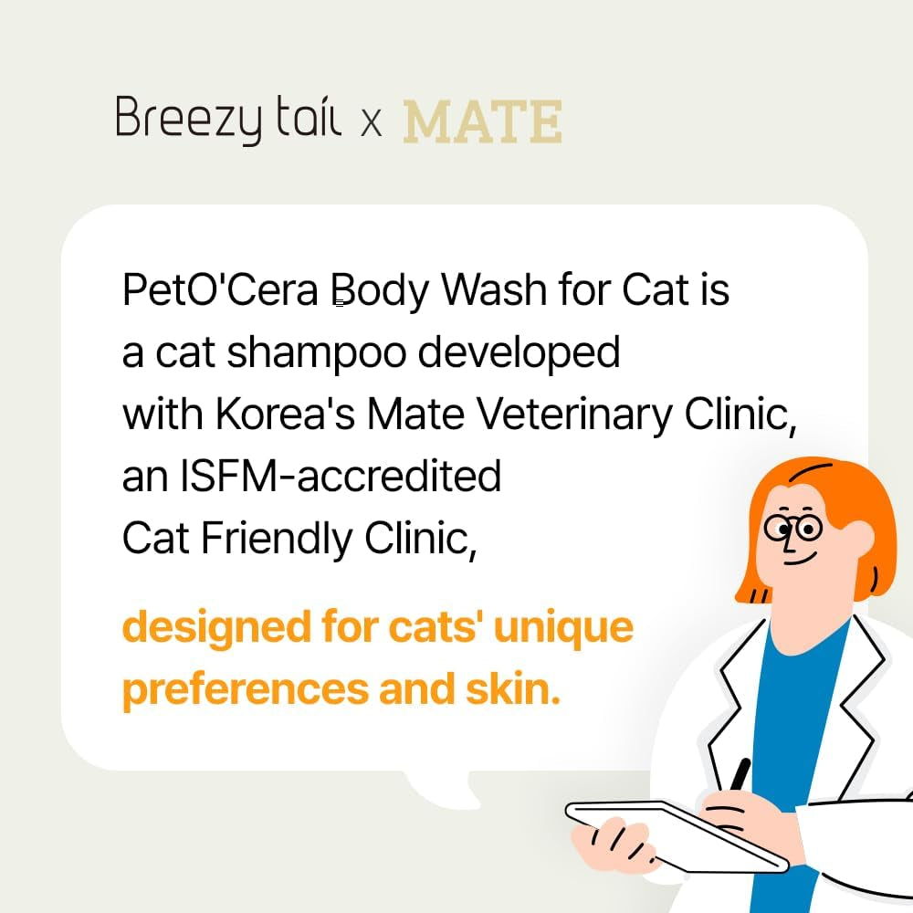 Hypoallergenic Cat Shampoo & Conditioner - Veterinarian Formulated for Itch Relief, Moisturization, and Rejuvenation