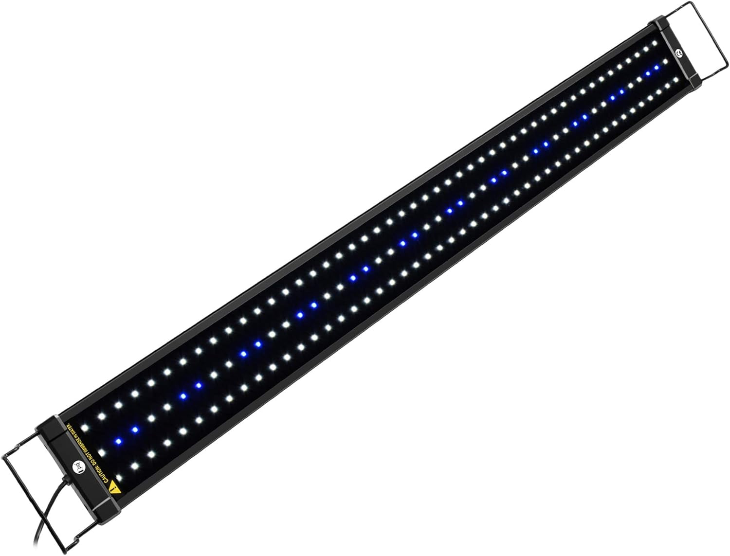 ClassicLED Aquarium Light – White & Blue LEDs with Extendable Brackets (36–48'', 25W)