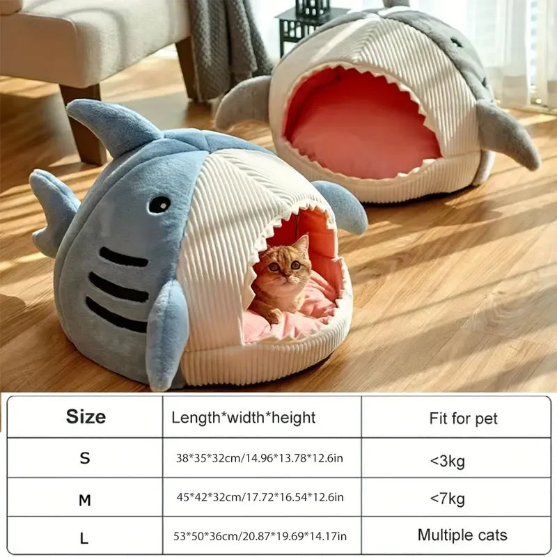 Luxury Shark Shark Pet Bed