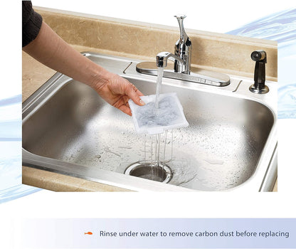 Medium Replacement Filter Cartridges for Aquarium Fish Tanks - 15 Pack