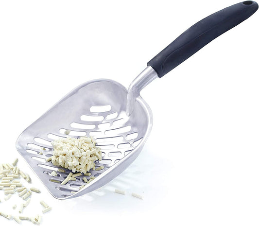 Vivaglory Heavy-Duty Metal Cat Litter Scoop