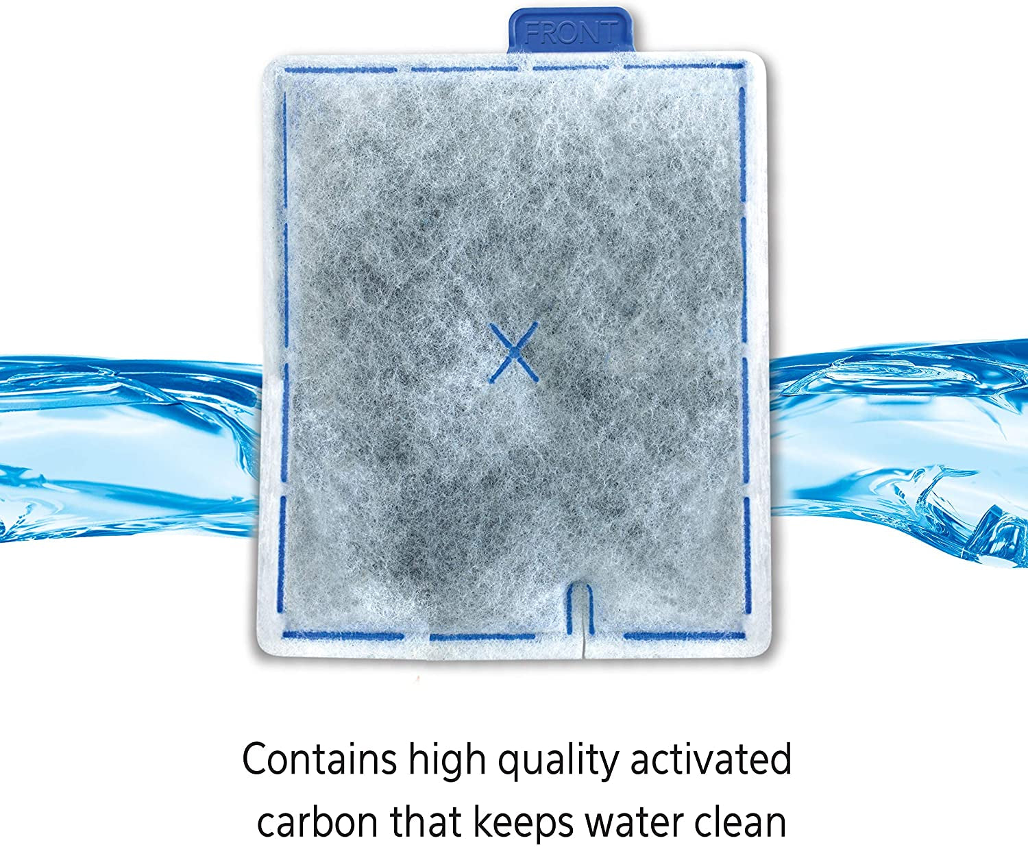 Medium Replacement Filter Cartridges for Aquarium Fish Tanks - 15 Pack