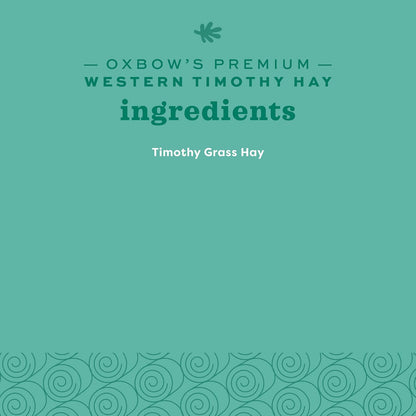 Animal Health Western Timothy Hay, Guinea Pig Hay, Small Pet Bunny Supplies, All Natural Grass for Guinea Pig, Bunny, Chinchilla & Hamster,  Rabbit Supplies for Bunnies, 90 Oz. Bag