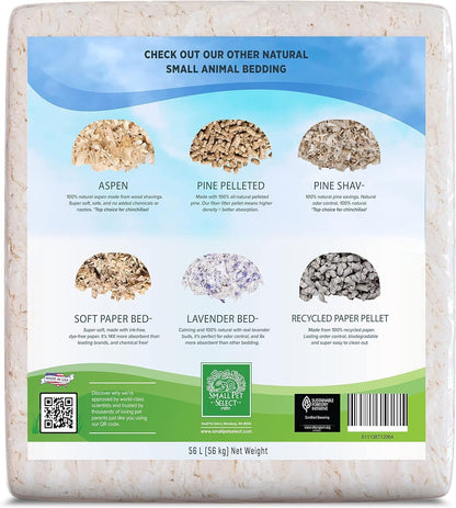 Soft White Paper Bedding – 56L for Rabbits, Guinea Pigs, Hamsters & More