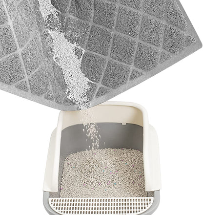 Premium Cat Litter Mat – Waterproof, Non-Slip & Soft on Paws, Easy to Clean