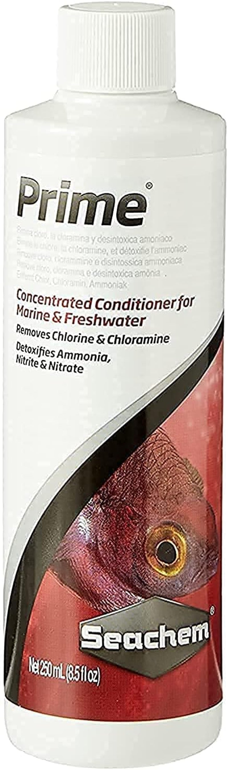 Prime Fresh and Saltwater Conditioner - Chemical Remover and Detoxifier 250 Ml